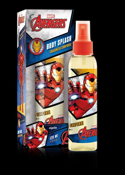 Avengers Body Splash Iron man 125ml Algabo