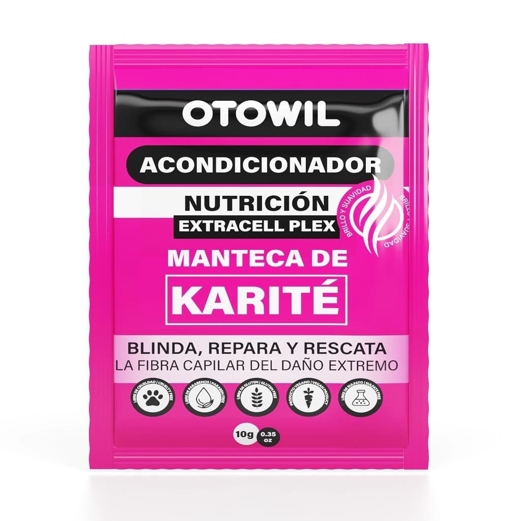 Acondicionador Nutrición con Manteca de Karité | Sobre x 10 grs.