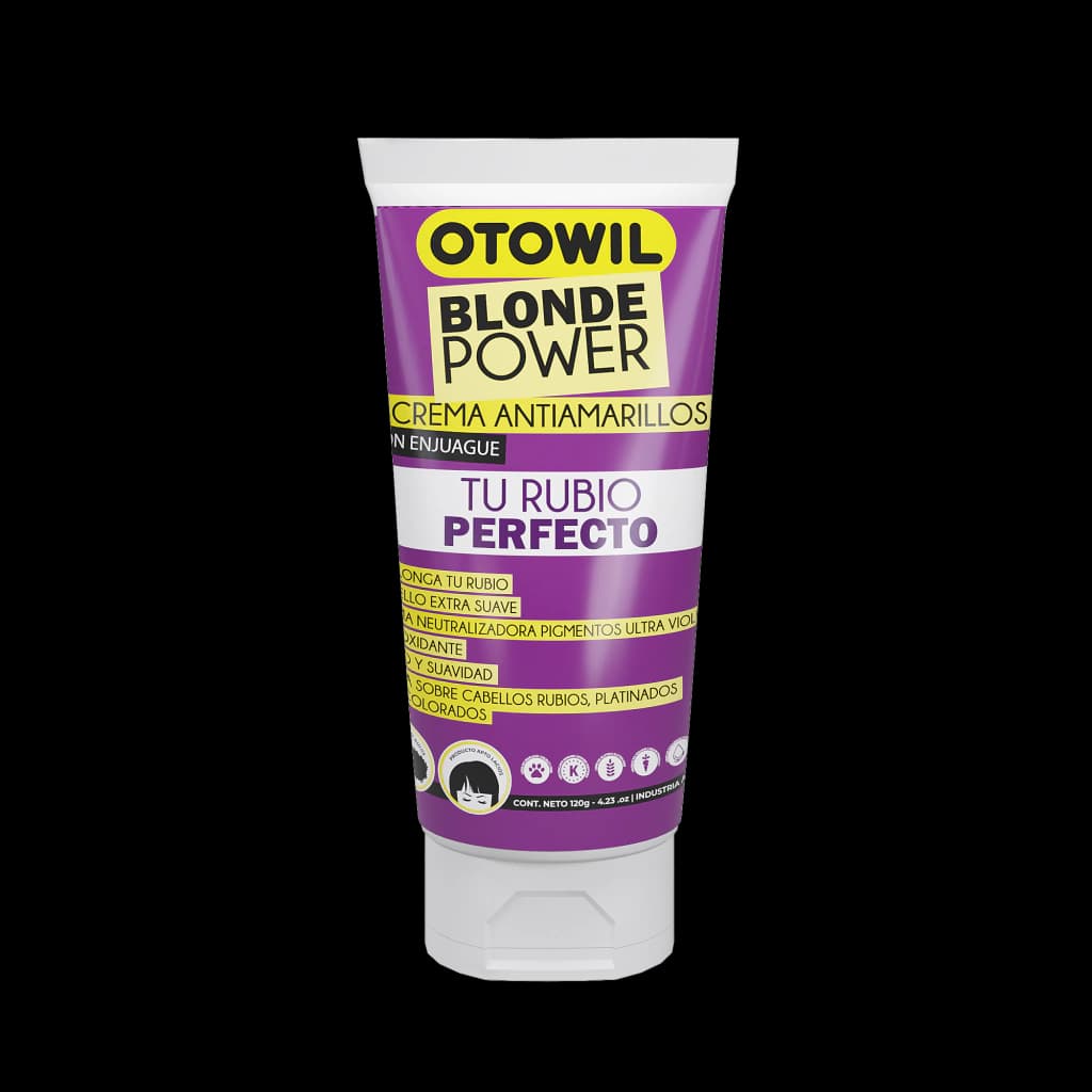 Blond Power Crema antiamarillos | Pomo 120g