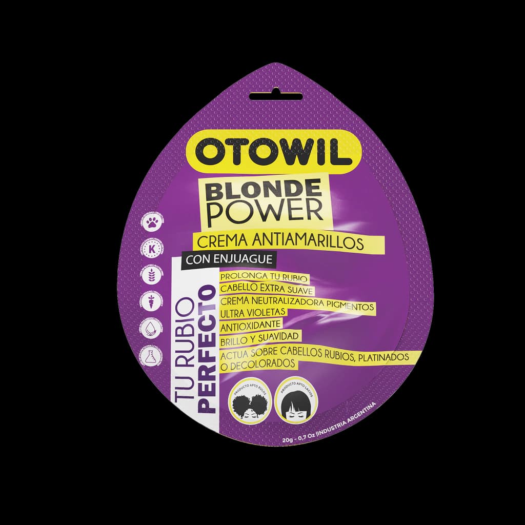 Blond Power Crema antiamarillos | Sachet 20g