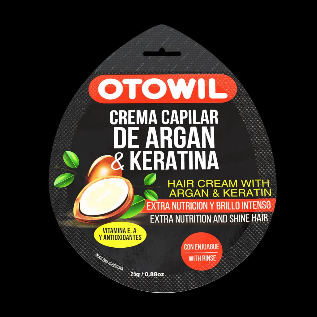 Crema Capilar de Argán & Keratina |25grs