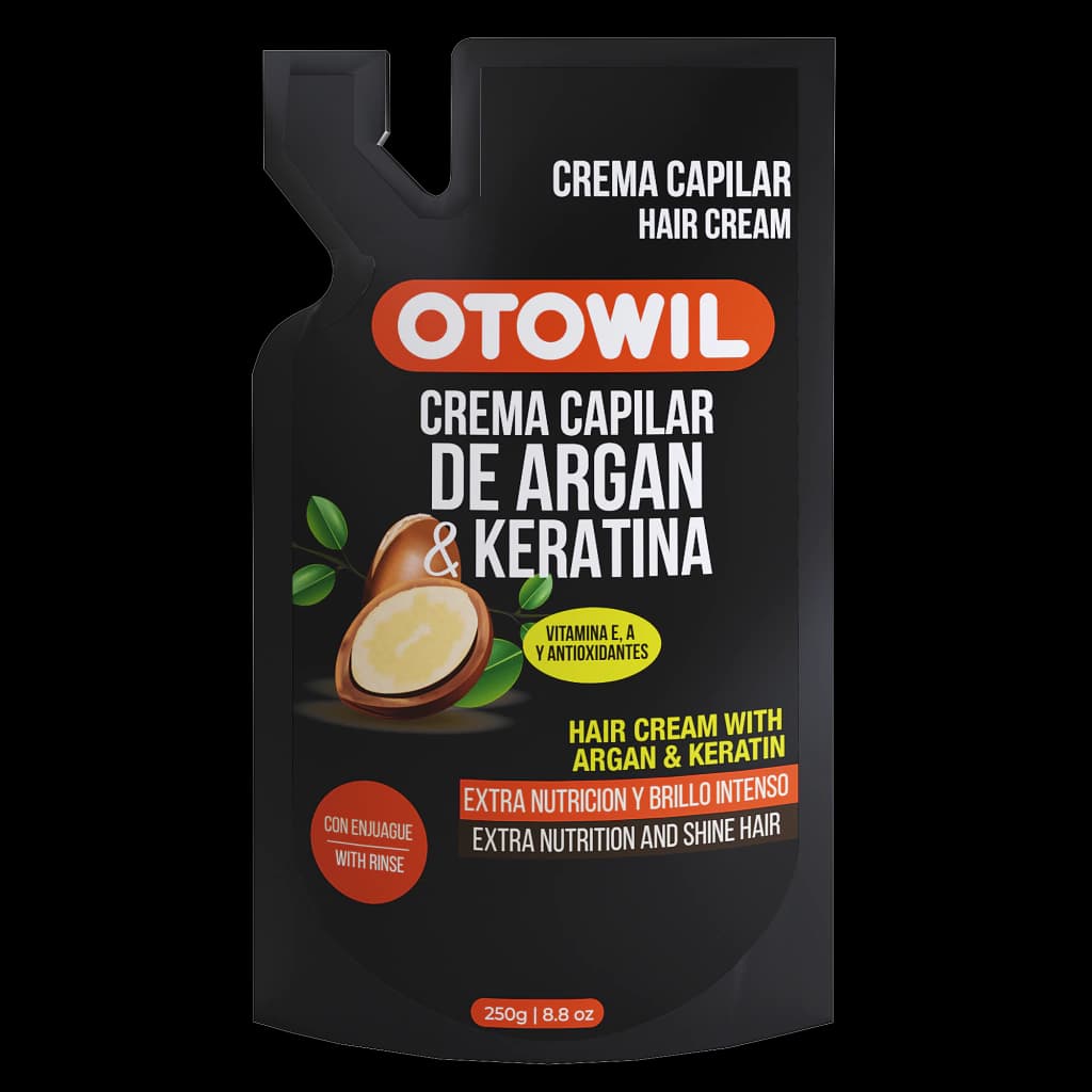 Crema Capilar de Argán & Keratina Doypack |250grs