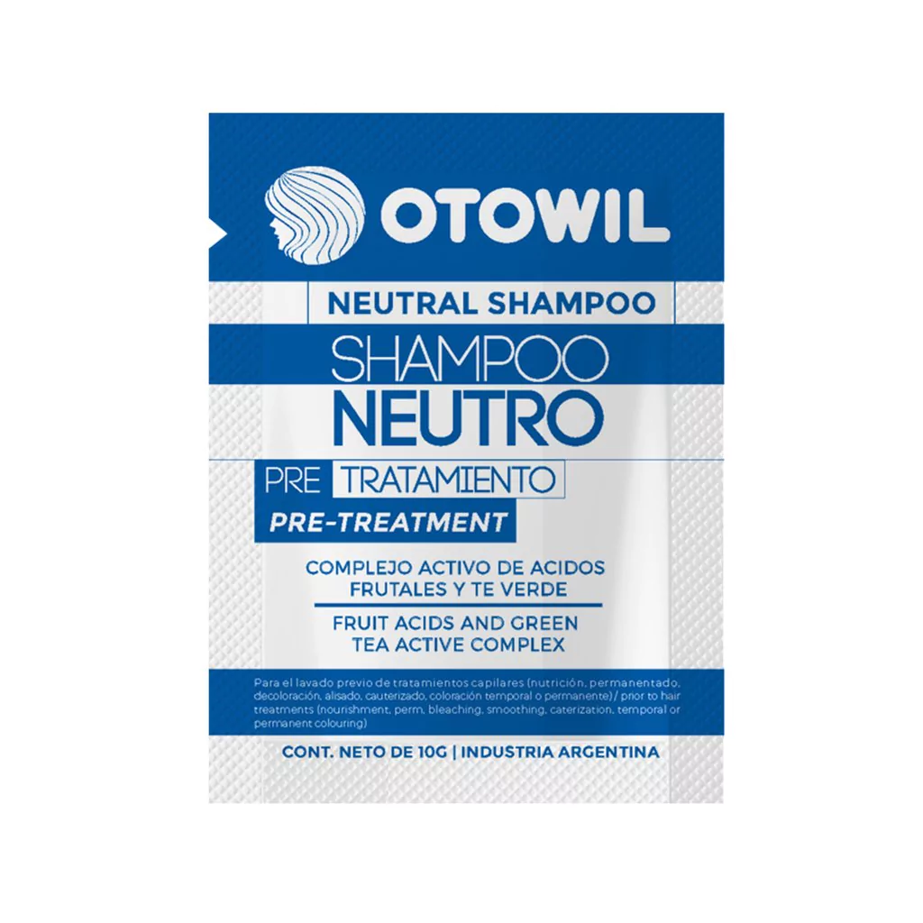 Shampoo Neutro PRE TRATAMIENTO - Sobre x 10 grs