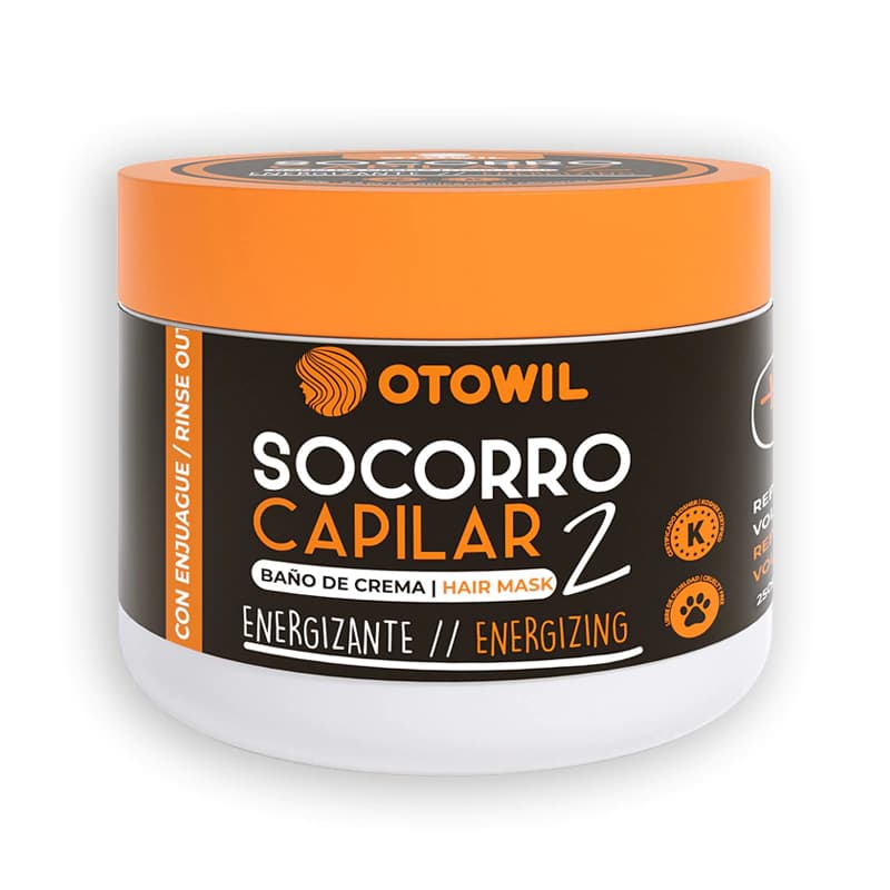 Socorro Capilar 2 - Tratamiento Múltiple Acción con enjuague | Pote x 250 grs.