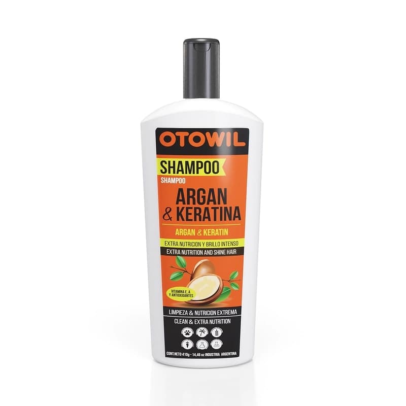 Crema Capilar de Argán & Keratina Shampoo |410ml