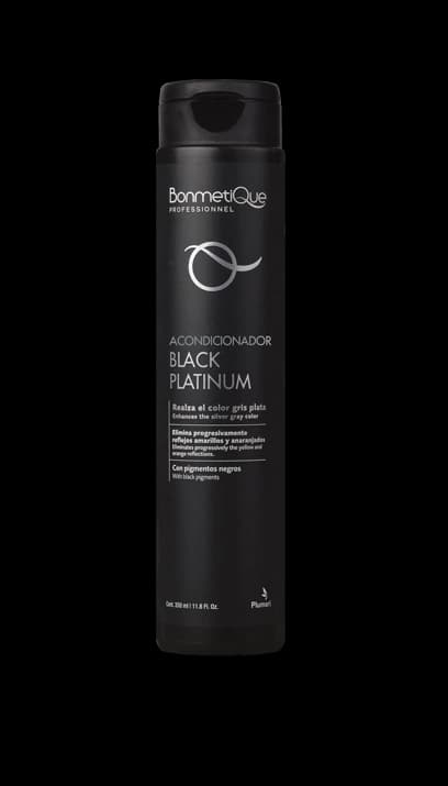 Acondicionador Black Platinum Bonmetique Professionnel