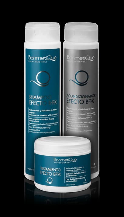 COMBO EFECTO BOTOX: Shampoo + Acondicionador + Tratamiento