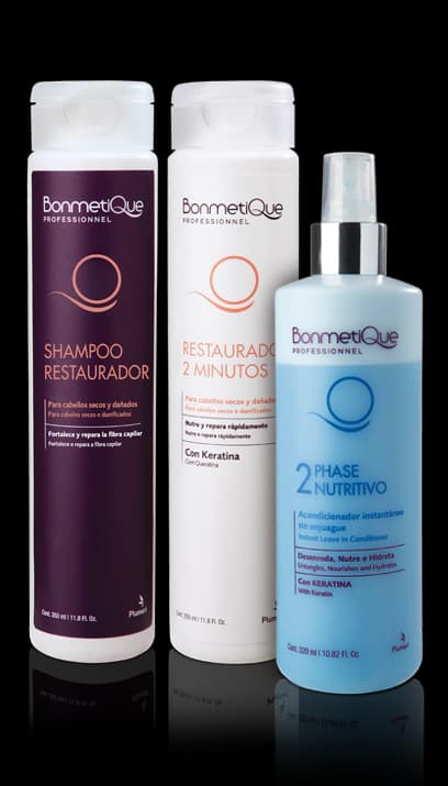 COMBO RESTAURADOR EXPRESS: Shampoo + Restaurador 2 min + 2 Phase Nutritivo 320 ml