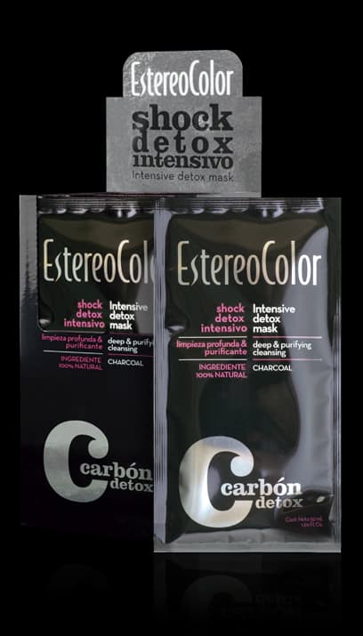 Shock Detox con Carbón Activado EstereoColor x10 Unidades