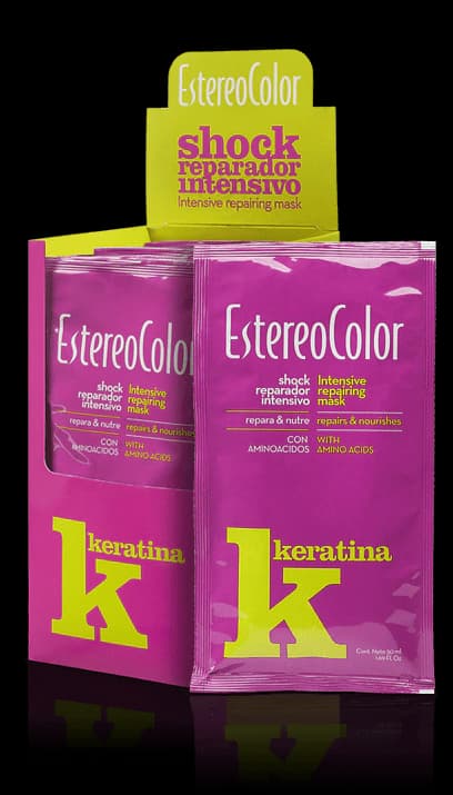 Shock Keratina EstereoColor x10 Unidades
