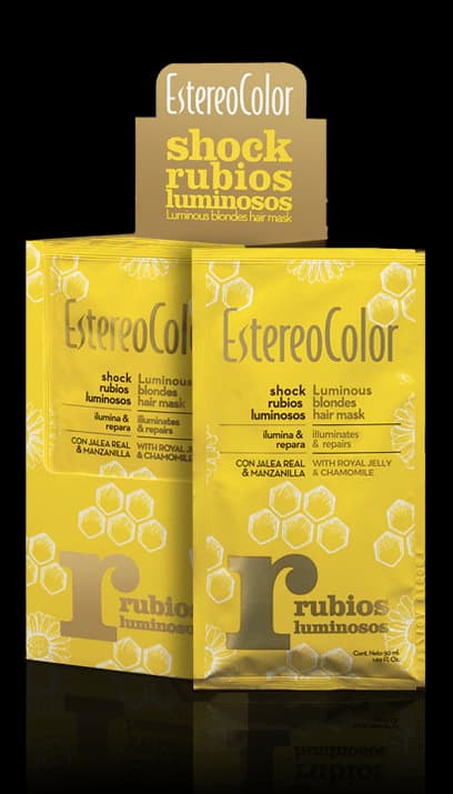 Shock Rubios Luminosos EstereoColor x10 Unidades